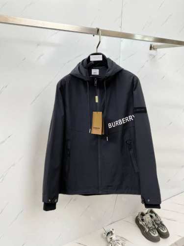P380 巴宝莉 官网同款，提前发售！2025Ss春季新款男士夹克外套，原单三标齐全高端版本！专柜定制面料 透气舒适度高，细节无可挑剔，品牌元素设计理念，体现高