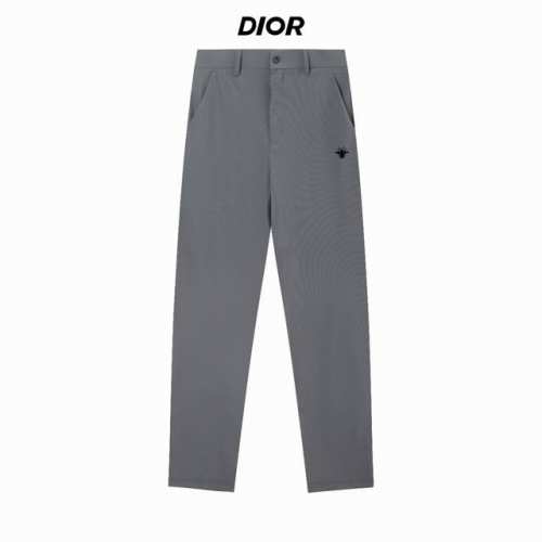 p170 Dior 迪奥春夏季新款 两色高品质薄款商务休闲时尚冰丝西裤 爽滑舒适抗皱无痕的好裤子 质感柔软 手感微弹 ，清凉冰丝裤 腰部松紧带， 版型设计时尚潮