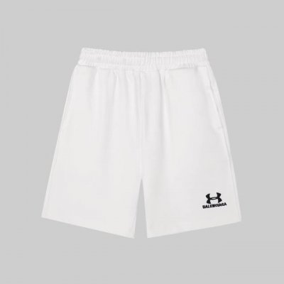 8322白色# Balenciaga X Under Armour 最高版本，联名运动短裤。 100%全棉毛巾底大卫衣活性染面料，420克紧密纺，手感舒适有挺度