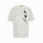 louis Vuitton 路易威登 21Ss 伞兵印花短袖 专柜7150元购入 也是当季主线元素 原身布切捆条做罗纹 原版定染颜色 前幅丝网台板手工印花 3D