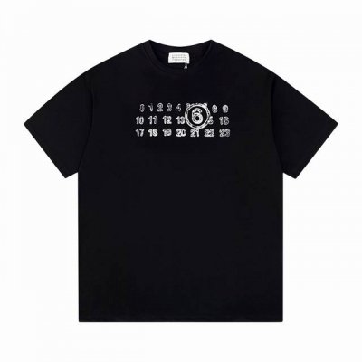 款M85 特价 特价不售后 Maison Margiela 马吉拉 Mm6 新款数字Logo印花短袖T恤 原版面料 官方同款 短袖T恤 定制2 克双纱面料 手感