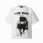 Vt9201 Team Wang王嘉尔Big Face人像印花复古短袖T恤 小领口设计 白墨数码直喷印花 高街复古重磅Vintage短袖 尺码：S M L Xl
