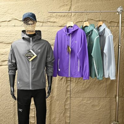 始祖鸟 Arcteryx-Squamish 系列 Hoody 防晒轻薄双面穿连帽休闲夹克皮肤防晒衣 最新款，夏季必备高端品质无敌 进口科技防晒面料，具备优异的高