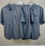 原版定制1:1 上新 Balenciaga* 巴黎世家 涂鸦模糊可乐海浪衬衫短袖- 可乐喷墨风 波浪可乐海浪经典恶搞涂鸦 1新式Os裁剪设计,随意休闲的慵懒美感