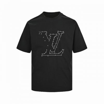 louis Vuitton 路易威登 22Ss 星宿连线刺绣短袖 客供Alumo平纹棉绉布, 纤维面料精细裁制而成 平整紧致且手感质感都属于超级轻盈 柔软细腻