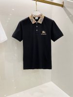 巴宝莉 2025Ss夏季新款 Logo男士翻领Polo衫！经典商务男款，高端男装的天花板级别的商务男款！简约时尚大气不失优雅，单穿内搭体面过人，品质控 细节控的
