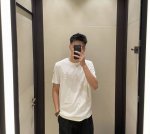 Moncler｜蒙口M字母猫耳朵Logo 情侣圆领短袖T恤 独家定制 G32支双纱纯棉面料 质感非常柔软舒适 100%区别市场的顶级面料 不缩水不变形不起球！搭