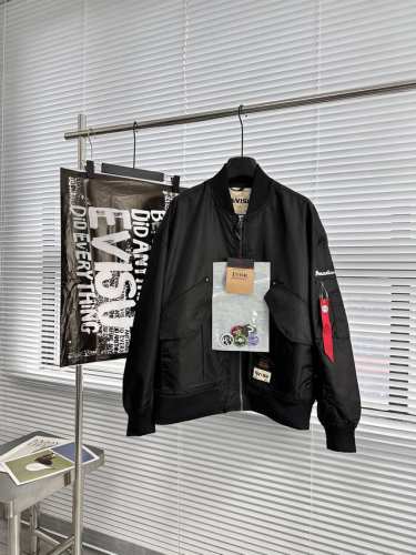 p270Evisu福神新款标志徽章小海鸥刺绣休闲潮流Ma-1空军薄夹克外套棒球服男 薄款不加棉！此款为薄夹克春夏早晚穿 徽章可自己装可拆卸（一衣两穿） 肩袖配备