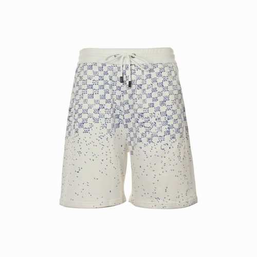 louis Vuitton 路易威登 24Ss 满印渐变小字母印花短裤 *400G定制纯棉面料活性棉 面料透气舒适易清洗 *数码印花工艺 老花字母Logo元素看