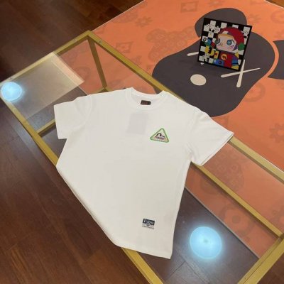 上新， Evisu福神2025新款男士字母三角大M短袖 颜色 白 尺码：S-Xxl S码 肩宽44 胸围96 衣长68 适合身材 -120斤 M码 肩宽46 胸