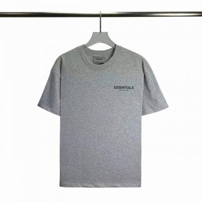 顶级版本Fear Of God Fog Essentials 3 反光 新款胸前小标反光纯棉男女情侣明星同款短袖 高品面料采用高端双纱爽滑棉 丝滑柔顺 不变形