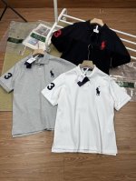 Ralph Lauren 拉夫劳伦三色夏季经典常青Polo衫翻领纯棉舒适感短袖T恤 爆款推荐Ralph Lauren拉夫劳伦Polo经典刺绣Logo保罗Polo