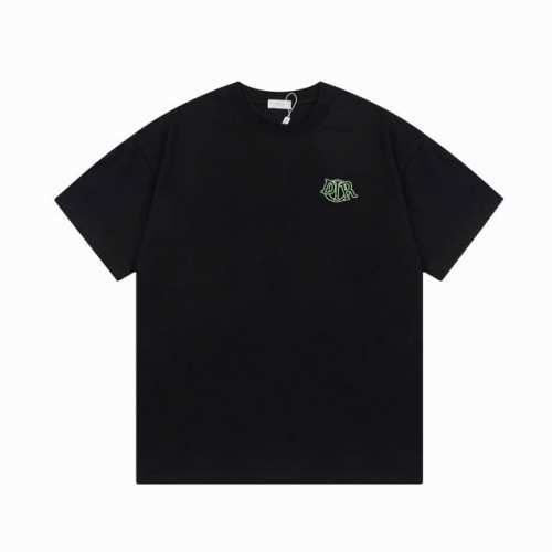 110 隔天到 Dior 迪奥 Cd 荧光绿 字母 小刺绣 Logo标识精致升级，灵感源自八十年代复古 原版面料 官方同款 短袖T恤 定制300克同缸染面料 手