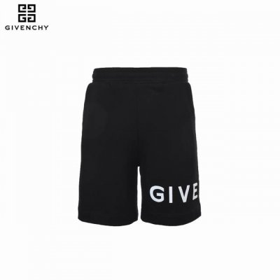 Givenchy 纪梵希 经典绣花Logo短裤 纯棉高品质面料、特别手感、超级质感 舒适柔软透气 休闲宽松版型 潮流男女同款 长裤颜色：卡其 黑色码数： Xs