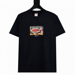 灭世纵横 Supreme 23Ss Strawberries 草莓果盘油画短袖T恤 拒绝看图做货 拒绝拿错误版本对比 采用圆筒无缝工艺 原版工艺 衣服侧面没有缝