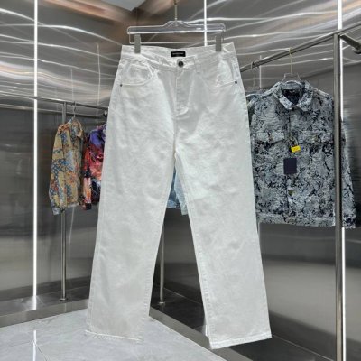 巴黎 25新品 后口袋字母Logo压硅胶牛仔裤！特定最新品牌皮标 重磅单品~私渠稀有臻品 客供五金辅料 进口客供定织牛仔棉布面料,时尚又个性 超级百搭好看的一款