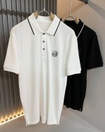 p250 Lo*We/罗*威2025春夏男士翻领短袖Polo衫，贸易公司渠道货，2025春夏最新品，官柜同步售卖，经典明星级单品！Lo*We家的皮具单品在整个时