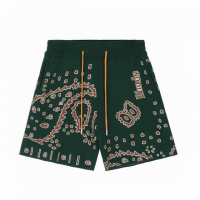 顶级正确品质 区别市面 Rhude Ss 男女同款 腰果花针织短裤 你能找到的最强版本在这里 注意看！羊毛混纺版本 真正大牌美奢品质 区别市面只做款式不管质量的