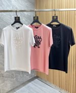 p220Prada/普拉达 2025年春夏新品上新 三标齐全 丝光棉圆领短袖T恤 好货不用过多介绍 看细节 专柜码数：M-Xxxxl 175/140建议Xl 修