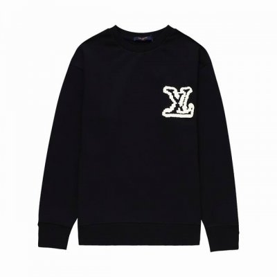 Loui*Vuitton L1路易威登 23Fw大标印花圆领卫 450G高级精梳棉面料 专柜领标 代购级白色厚板吊牌 原版吊粒 前后都是立体发泡印花 层次感很强