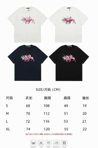 顶级品质 拉夫劳伦Ralph Lauren新款重工刺绣男女同款情侣短袖 这两年拉夫劳伦风好大！审美真的有大大提高大马刺绣点缀就很好看，搭配短裤和阔腿裤无论怎么搭
