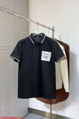 始祖鸟 2025Ss夏季新款字母Logo男士翻领Polo衫！经典商务男款，高端男装的天花板级别的商务男款！简约时尚大气不失优雅，单穿内搭体面过人，品质控 细节控