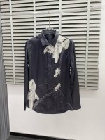 y-3山本耀司独家专供新款男士休闲衬衫 高端定制 高端版本 时尚百搭爆款进口面料 手感超柔软细腻 穿着亲肤舒适 高端精品 代工厂P精细做工 上身非常赞 男士必备