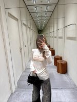 P210 Acne Studi* 24Fw秋冬新款 假两件圆领长袖T恤丨独家高版出品！超级舒服的打底衫，上身真的不要太舒服，超级亲肤，单穿气质又舒适，质地软糯亲