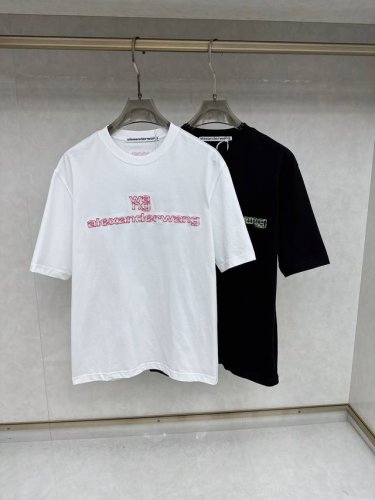 大王 25Ss春夏新款进口双纱棉布基础圆领短Tee 男女同款后背Logo徽标发泡印花装饰休闲短袖T恤衫 贸易公司渠道稀出 领先官网发售 25年最新系列精品奉献