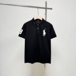 原单品质 拉夫袖标大马标Polo衫 Ralph Lauren拉夫劳伦大马标刺绣Polo，袖标刺绣数字3刺绣，美国Ralph Lauren拉夫劳伦最经典的一款常青