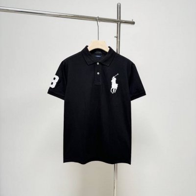 原单品质 拉夫袖标大马标Polo衫 Ralph Lauren拉夫劳伦大马标刺绣Polo，袖标刺绣数字3刺绣，美国Ralph Lauren拉夫劳伦最经典的一款常青