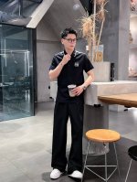 give*修身版型 25Ss最新最顶级版侧边织带纯色百搭刺绣翻领Polo衫，最顶级的品质专柜原单短袖，顶级制作工艺进口面料，专柜品质印花设计，采用进口高端订制面