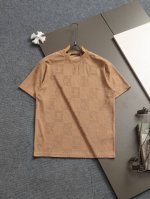 louis Vuitton 路易威登 微宽版型Xs S M L 25Ss最新最顶级 新款暗纹毛巾绣花 最顶级的品质专柜原单短袖，顶级制作工艺进口面料，专柜款独特