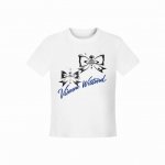 Vivienne West Wood 西天后薇薇安 2025夏季设计款蝴蝶结土星字母印花正肩短袖T恤 女款 全网独家纯棉高品质 独家模特图已保护可上平台 款号：