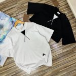 上新 海外版！无敌版本！巴宝莉战马万针刺绣情侣款男女同款短袖T恤半截袖体恤青年 有大码 斤轻松驾驭大码男装宽松版型 Burberry巴宝莉2025Ss春夏季管网
