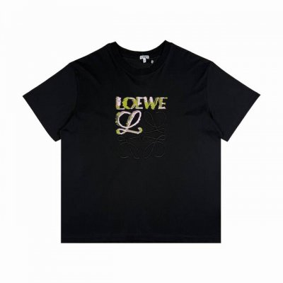 loewe Anagram 幻彩拼色刺绣短袖 码数Xs-L