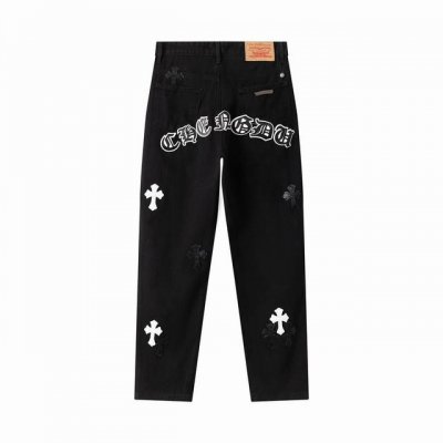 供 Chrome Hearts成都限定 新款城市限定牛仔裤 克罗心城市限定牛仔裤 Vintage Levis 美产501黑灰底版Remake 李维斯美产501底