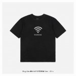 balenciaga 巴黎世家 24Ss 爱心Wifi印花短袖 采用重磅16S纯棉面料 克重 搭配21S+70D拉架1 1螺纹 300G 纯棉纤维为原料 经过精