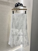 Ermanno Scervin*新品 重工水溶蕾丝三层半裙