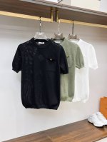 罗意威 2025Ss早春圆领针织毛衫系列！休闲商务外穿 内搭必备款，精选上等-精纺绵羊毛混纺面料，面料手感细腻，贴身舒适不扎肉，上身版型好 穿着保暖，专柜标志设