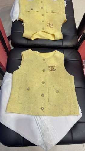 新品独家发售 Chane*马甲 非常夏天的感觉 版型很好 36 38 40