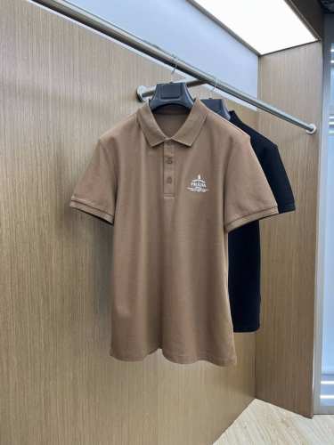 pd Ss早春新款 商务休闲通勤款,渠道精品唯美主义的英式裁剪艺术尽显男士魅力风采. 25春夏 专属标识Polo衫短袖T恤 经典的翻领裁剪工艺从未停止.既不单调