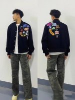资讯图｜Stussy 斯图西23春款徽章贴布刺绣棒球服夹克