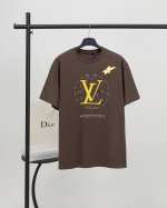 顶级版本.官网品质 Louis Vuitton*路易威登 Lv Ss25 航线莱恩石装饰短袖T恤 采用原板独家定制260克32支双莎纯棉面料 质感非常柔软舒服
