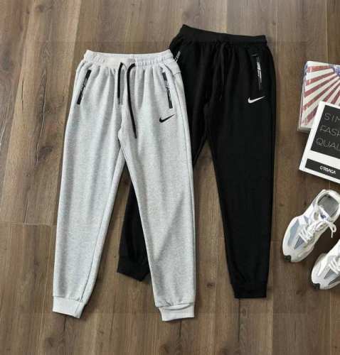 上新 喜欢宽松建议拍大一码 耐克Nike春夏季3D剪裁锥子版型运动男女同款休闲长裤。刺绣Logo,棉毛圈面料微弹 尺码:M,L,Xl,2Xl,3Xl 黑色 浅灰