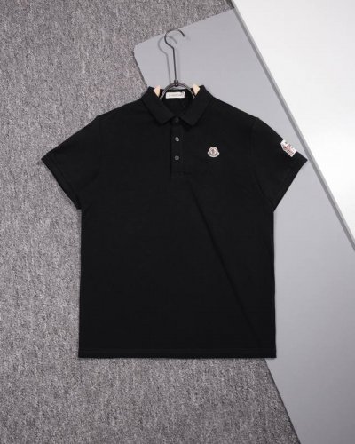 Moncler 蒙口 字母刺绣 领拼色polo衫 原版面料 官方同款 定制 同缸染面料 手感非常舒服 春夏最新砖柜同步 时尚又个性 超级百搭好看的一款 男女都非