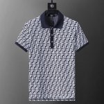 新款翻领polo衫T恤，经典提花面料， 官网同步 藏青色 M-3Xl