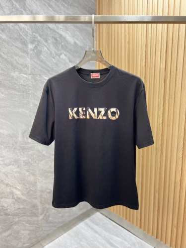Kenzo 2025年春夏新品上新 三标齐全 丝光棉圆领短袖T恤 好货不用过多介绍 看细节 专柜码数：M-Xxxl 175 140建议L