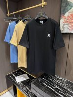 Bur2025 春夏新款短袖 整体上色泽较鲜明和光亮，手感顺滑揉软，悬垂感特强，质地自然柔软、贴身超级舒服，悬垂感特强！ T恤日常穿搭很自在很实用，超级的有韧性