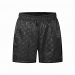 Louis Vuitton 24Ss经典满印暗纹老花沙滩短裤 高密丝绸提花面料，百分百复刻。裤身采用立体剪裁缝纫工艺，内衬全锦网眼，后幅标志性Se订制五金，细节